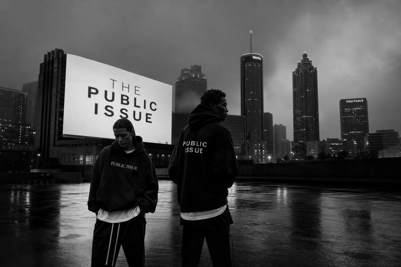 The Public Issue Vol. 01 — an editorial collage documenting Atlanta culture